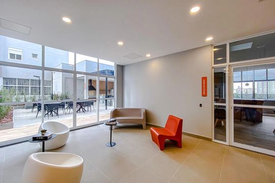 Área externa de kitnet/studio à venda com 1 quarto, 33m² em Belenzinho, São Paulo