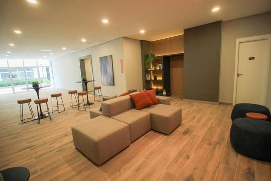 Área externa de kitnet/studio à venda com 1 quarto, 33m² em Belenzinho, São Paulo