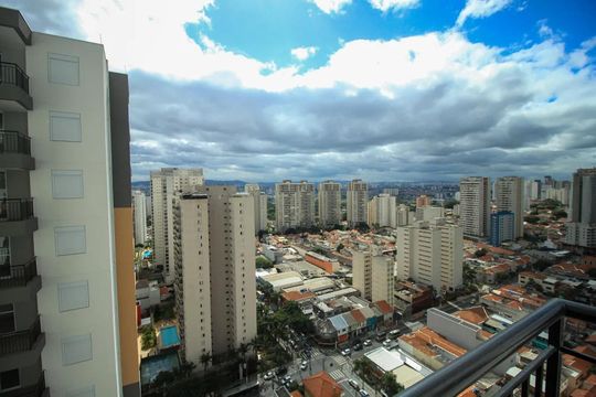 Vista de apartamento à venda com 1 quarto, 35m² em Belenzinho, São Paulo