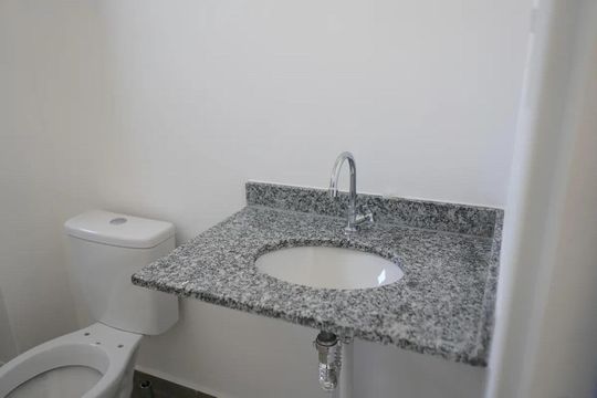 Banheiro de apartamento à venda com 1 quarto, 35m² em Belenzinho, São Paulo