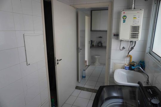 Área de Serviço de apartamento à venda com 3 quartos, 132m² em Tamboré, Santana de Parnaíba