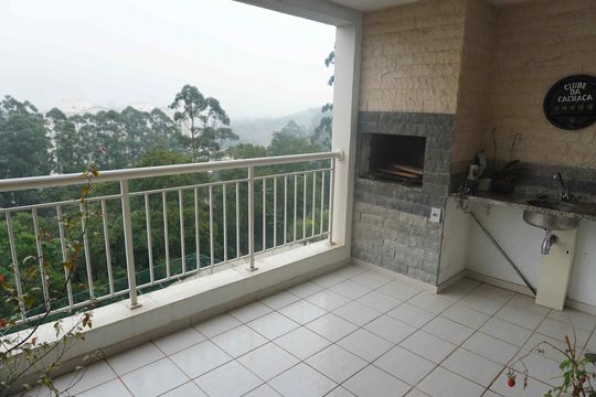 Sacada de apartamento à venda com 3 quartos, 132m² em Tamboré, Santana de Parnaíba