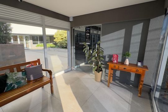 Área externa de kitnet/studio à venda com 1 quarto, 35m² em Cambuí, Campinas