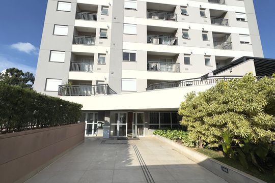 Área externa de kitnet/studio à venda com 1 quarto, 35m² em Cambuí, Campinas