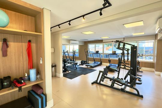 Área externa de kitnet/studio à venda com 1 quarto, 35m² em Cambuí, Campinas