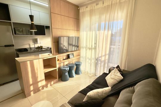 Sala de kitnet/studio à venda com 1 quarto, 35m² em Cambuí, Campinas