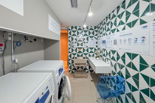 Área comum de apartamento à venda com 1 quarto, 42m² em Vila Mariana, São Paulo