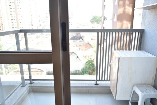 Sacada de apartamento para alugar com 1 quarto, 27m² em São Judas, São Paulo