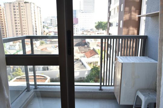 Sacada de apartamento para alugar com 1 quarto, 27m² em São Judas, São Paulo