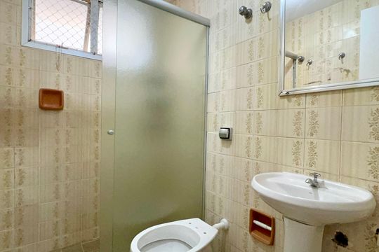 Banheiro de apartamento à venda com 3 quartos, 67m² em Sumaré, São Paulo