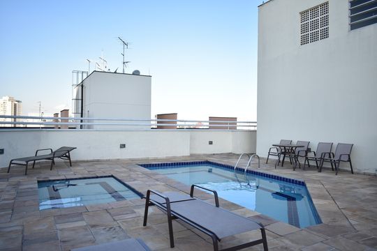 Área comum - Piscina de apartamento para alugar com 3 quartos, 75m² em Chácara Inglesa, São Paulo
