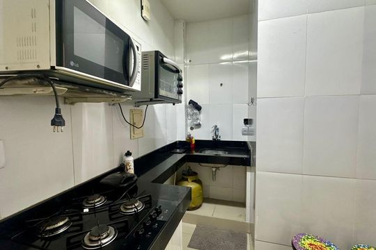 Cozinha  de apartamento à venda com 3 quartos, 85m² em Anchieta, Belo Horizonte