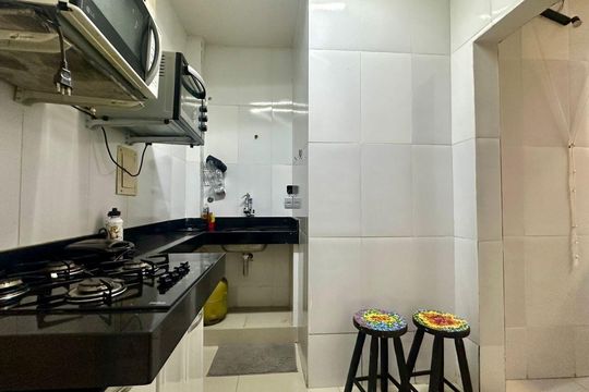Cozinha  de apartamento à venda com 3 quartos, 85m² em Anchieta, Belo Horizonte