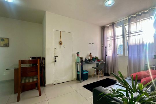 Sala  de apartamento à venda com 3 quartos, 85m² em Anchieta, Belo Horizonte