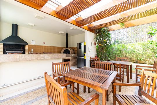 Área comum - Churrasqueira de apartamento à venda com 2 quartos, 90m² em Jardim Prudência, São Paulo