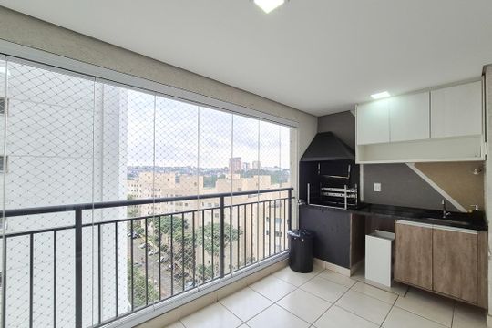 Varanda gourmet de apartamento à venda com 2 quartos, 82m² em Independência, São Bernardo do Campo