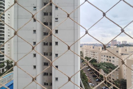 Varanda gourmet - vista de apartamento à venda com 2 quartos, 82m² em Independência, São Bernardo do Campo