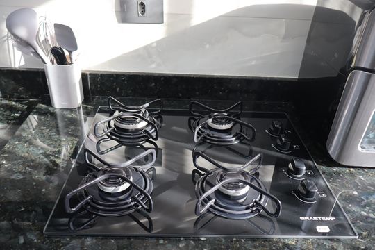 Cozinha e Área de Serviço de apartamento à venda com 2 quartos, 72m² em Vila Galvão, Guarulhos