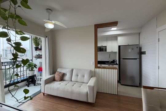 Sala de apartamento à venda com 2 quartos, 43m² em Anil, Rio de Janeiro