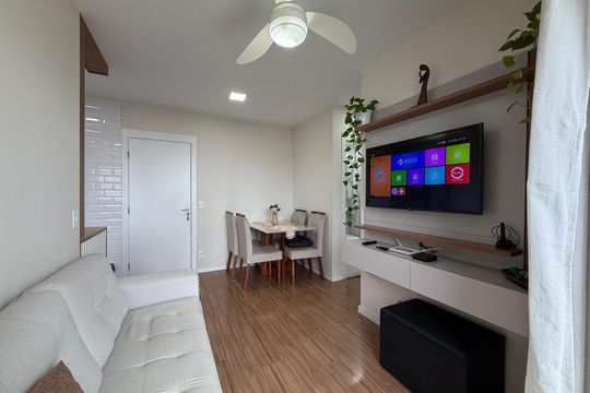 Sala de apartamento à venda com 2 quartos, 43m² em Anil, Rio de Janeiro
