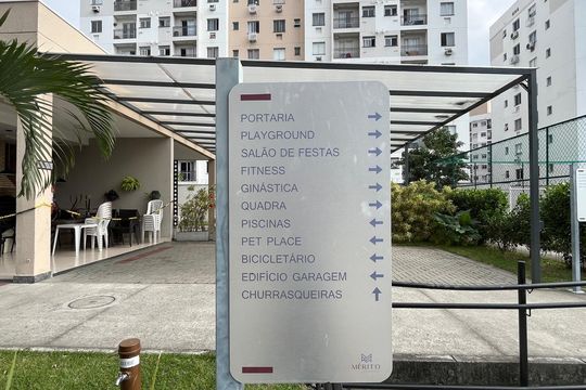 Área comum de apartamento à venda com 2 quartos, 43m² em Anil, Rio de Janeiro