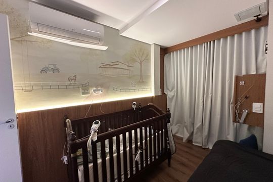 Suíte 1 de apartamento para alugar com 2 quartos, 75m² em Tamboré, Barueri