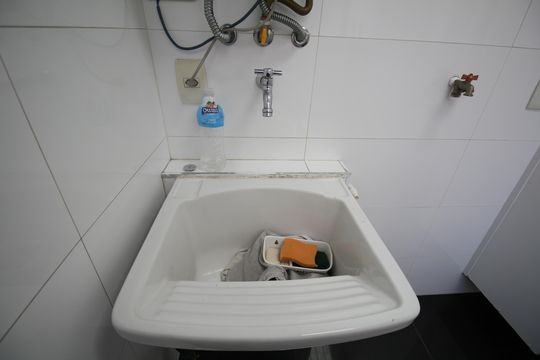 Área de Serviço de apartamento à venda com 3 quartos, 127m² em Vila Andrade, São Paulo