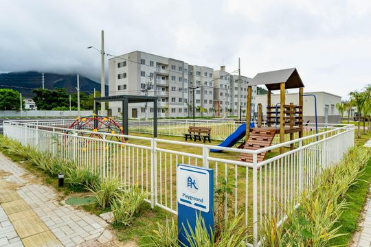 Área externa de apartamento à venda com 2 quartos, 46m² em Recreio dos Bandeirantes, Rio de Janeiro