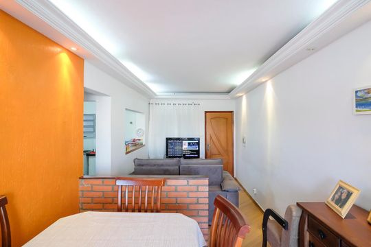 Sala de apartamento à venda com 2 quartos, 81m² em Rudge Ramos, São Bernardo do Campo