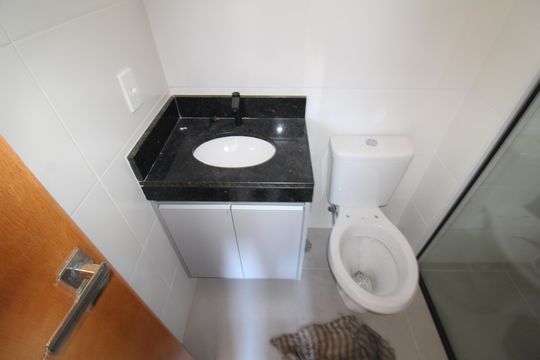 Banheiro de apartamento à venda com 1 quarto, 24m² em Santana, São Paulo