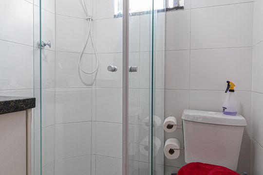 Banheiro de apartamento para alugar com 2 quartos, 41m² em Vila Brasil, São Paulo