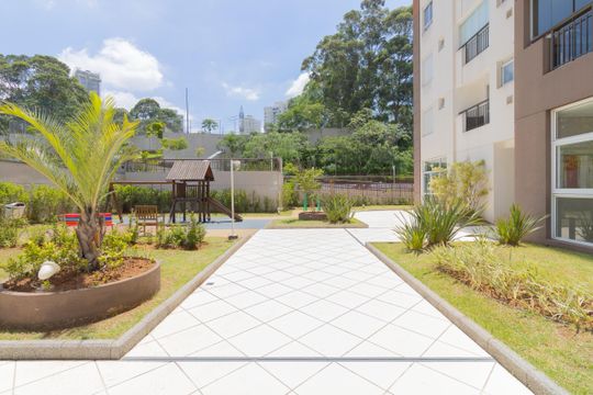 Área comum de apartamento para alugar com 2 quartos, 48m² em Vila Andrade, São Paulo