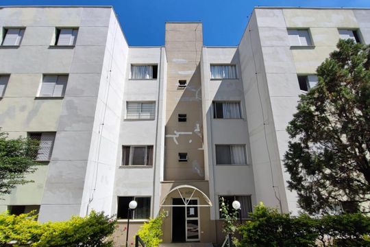 Fachada do Bloco de apartamento à venda com 2 quartos, 45m² em Jardim dos Oliveiras, Campinas