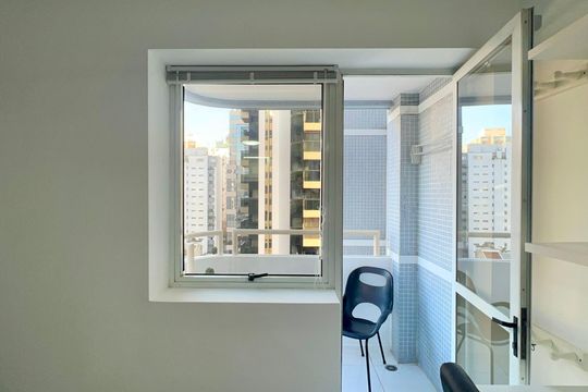 Varanda de apartamento à venda com 1 quarto, 40m² em Cerqueira César, São Paulo