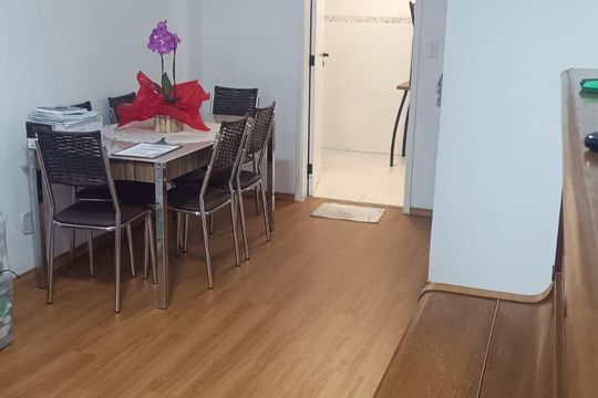 Sala de apartamento à venda com 3 quartos, 80m² em Vila Gilda, Santo André