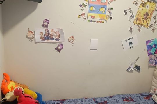 Quarto de apartamento à venda com 3 quartos, 80m² em Vila Gilda, Santo André