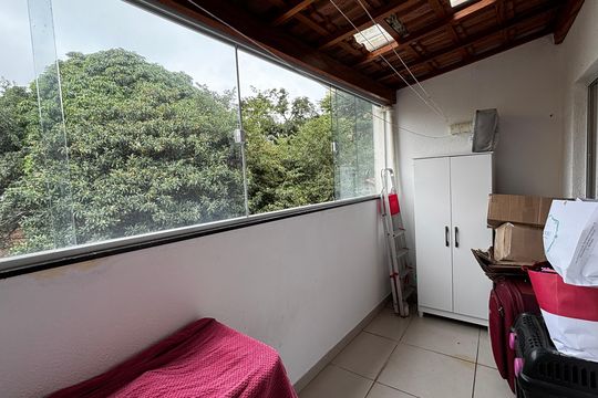 Área de Serviço de apartamento à venda com 2 quartos, 63m² em Parque Oratório, Santo André