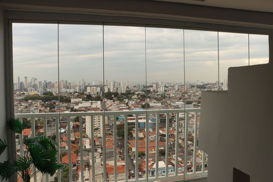 Varanda  de apartamento para alugar com 1 quarto, 59m² em Vila Santa Clara, São Paulo