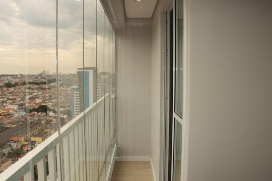 Varanda  de apartamento para alugar com 1 quarto, 59m² em Vila Santa Clara, São Paulo