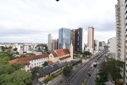 Vista da Sacada de apartamento à venda com 5 quartos, 311m² em Cabral, Curitiba