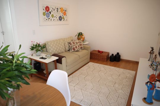Sala de apartamento para alugar com 2 quartos, 44m² em Vargem Grande, Rio de Janeiro