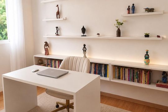 Escritório  de apartamento à venda com 2 quartos, 44m² em Vargem Grande, Rio de Janeiro