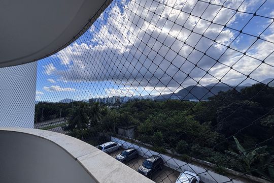 Varanda de apartamento à venda com 2 quartos, 66m² em Recreio dos Bandeirantes, Rio de Janeiro