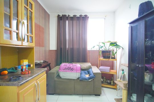 Sala de apartamento para alugar com 2 quartos, 42m² em Feitoria, São Leopoldo