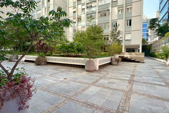 Área comum de apartamento para alugar com 3 quartos, 100m² em Jardim Paulista, São Paulo