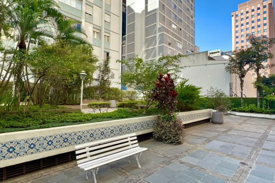 Área comum de apartamento para alugar com 3 quartos, 100m² em Jardim Paulista, São Paulo