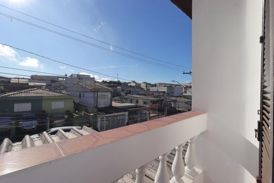 Sacada da Suíte de casa à venda com 3 quartos, 164m² em Vila Alto de Santo Andre, Santo André