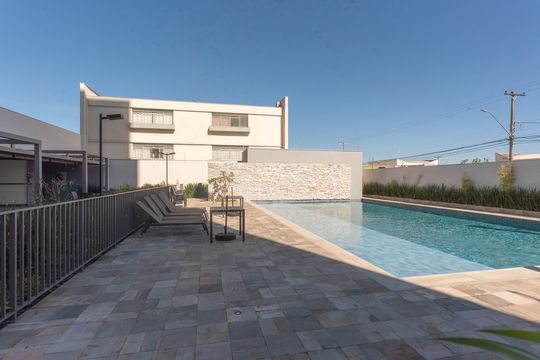 Área comum - Piscina de apartamento para alugar com 2 quartos, 66m² em Parque Industrial, Campinas