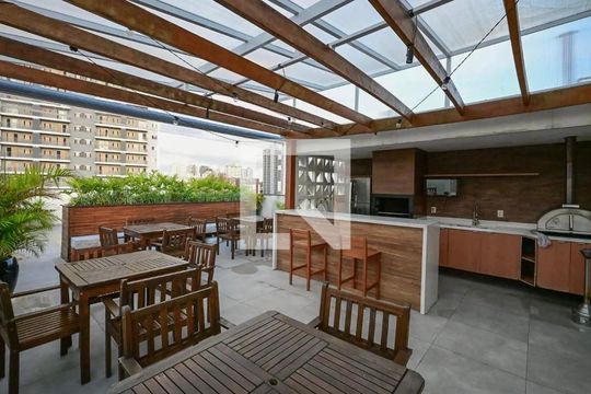 Área comum de apartamento à venda com 1 quarto, 27m² em Vila Sonia, São Paulo