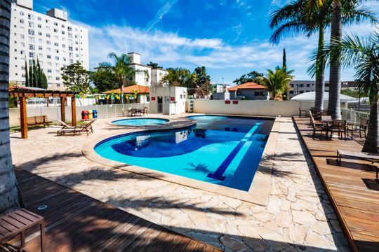 Área comum - Piscina de apartamento à venda com 3 quartos, 72m² em Candelária, Belo Horizonte